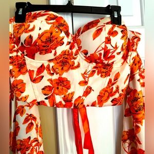 Off shoulder bustier